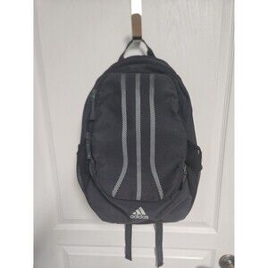 Adidas retro logo 3 Stripe Backpack in Navy